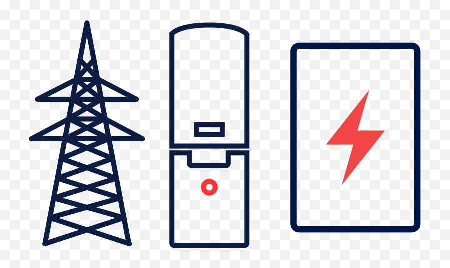 Storedge Battery Solutions - Maximum Pv Usage Solaredge Us Vertical Png,Grid 2 Icon