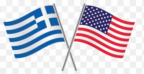 Download Greek And American Flag - Solbergu2013hunterdon Airport Jewish American Heritage Month Png,American Flag Png Transparent