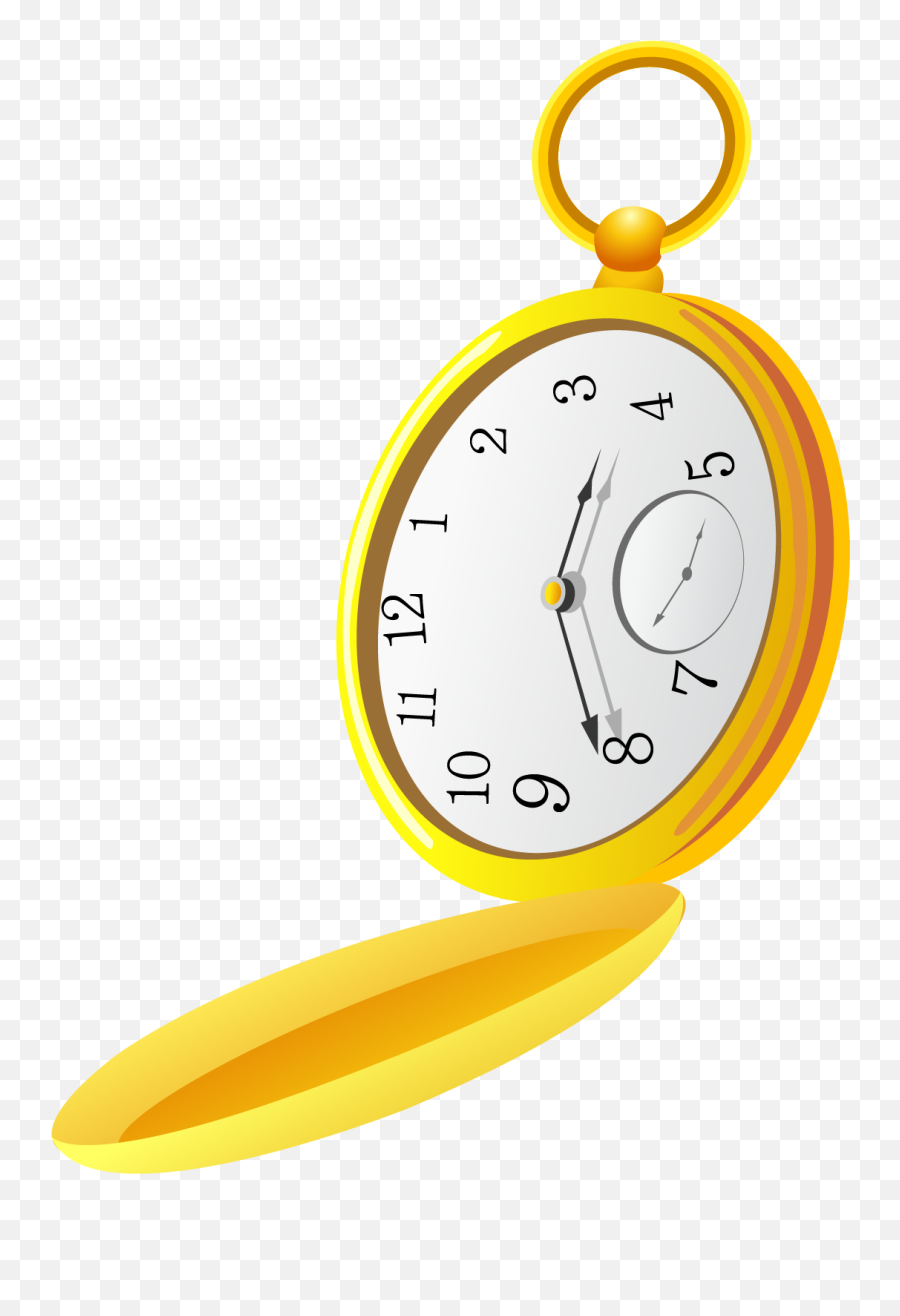 Free Png Clock - Konfest Analog Clock,Pocket Watch Png