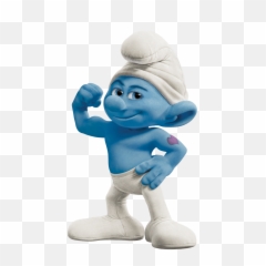 Angry Smurf Png Image - Hefty Smurf,Smurfs Png