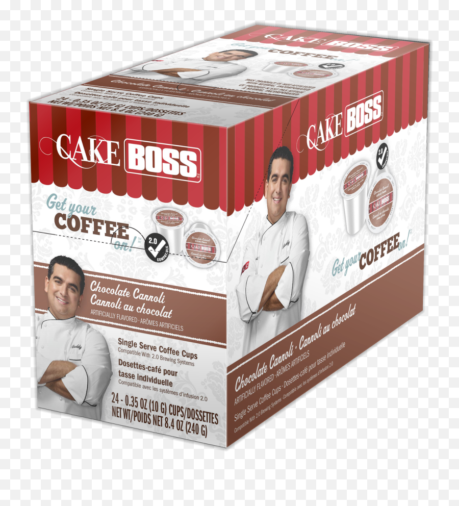 Chocolate Cannoli Flavored Coffee By Cake Boss - Cake Boss Png,Keurig 8 Oz Icon