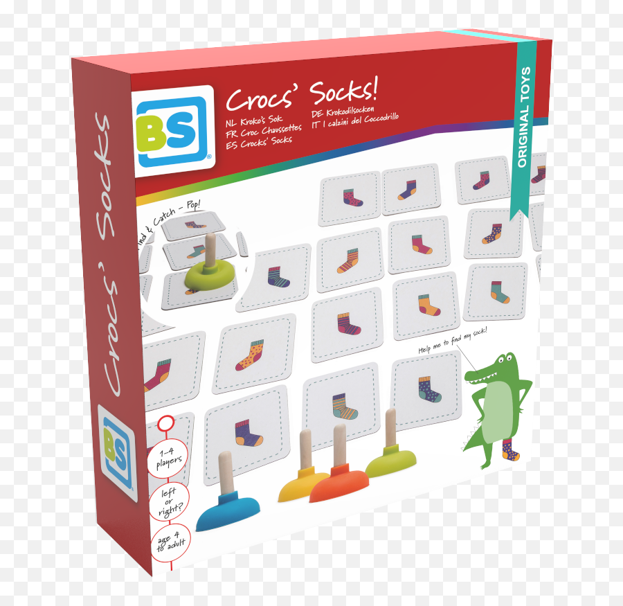 Crocksu0027 Socks Nominated Toy Of The Year Available From - Crocs Socks Bs Toys Png,Croc Png
