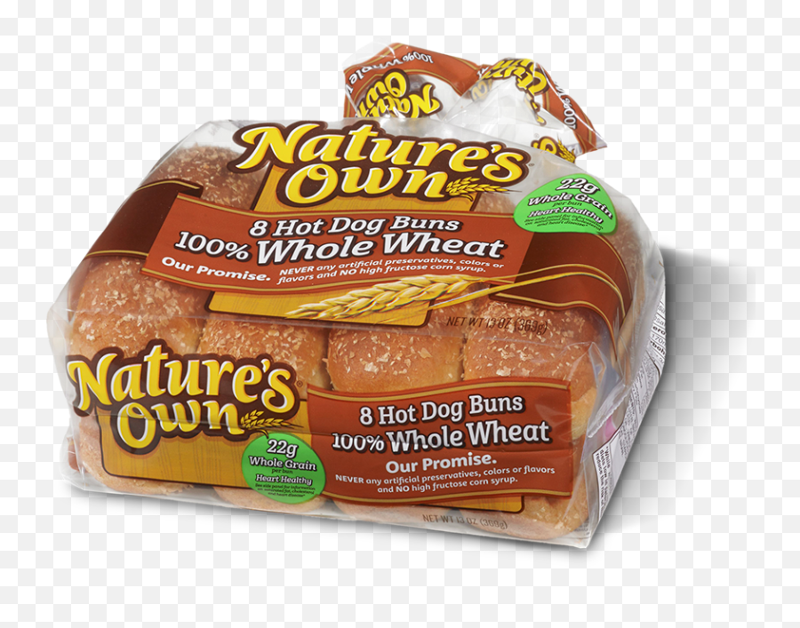 100 Whole Wheat Hot Dog Buns U2014 Natureu0027s Own - Potato Bread Png,Corn Dog Png