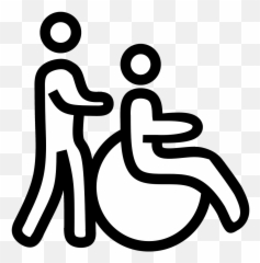 With Special Needs Wheelchair - Free Image On Pixabay Tegning Af Mand I Kørestol Png,Wheel Chair Icon