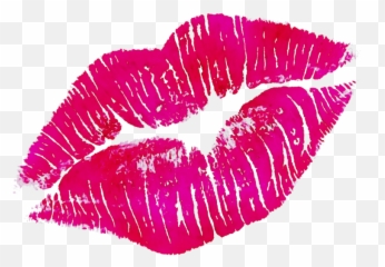 Pink Lips Clipart - Transparent Background Png