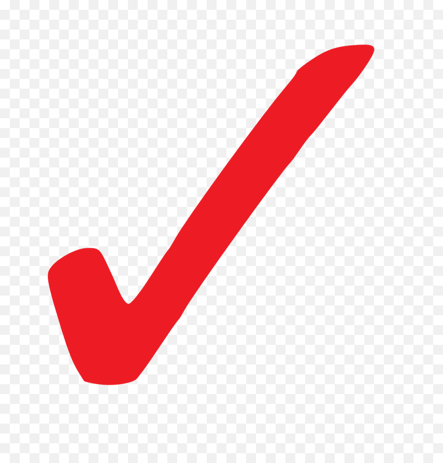 Red Checkmark Png Image - Red Check Png,Red Check Mark Png