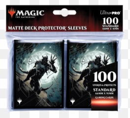 Innistrad Midnight Hunt Seafaring Werewolf Standard Deck Protector Sleeves 100ct For Magic The Gathering - Card png