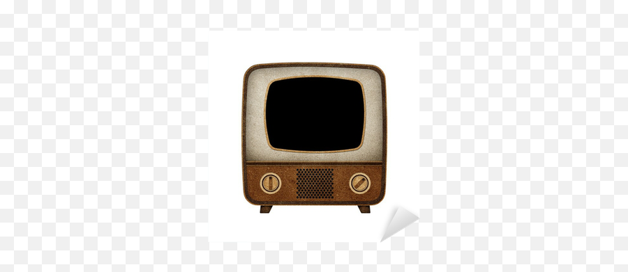 Sticker Television Tv Icon Recycled Paper Craft - Pixersus Televisor Reciclado Png,Recycled Paper Icon