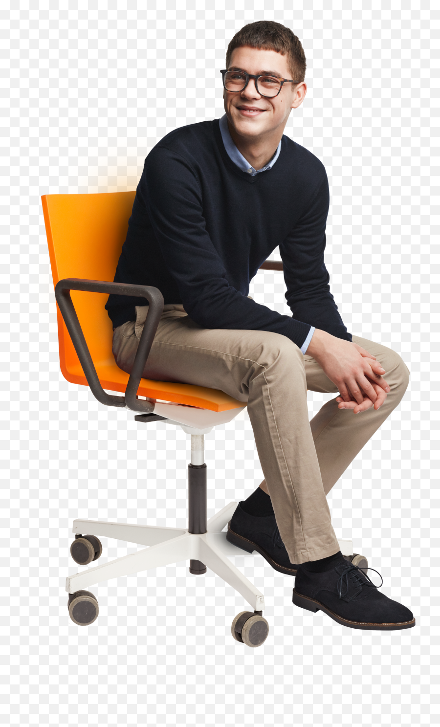 People Sitting Transparent Png Woman - People Sitting On Chairs,Person Sitting Back Png