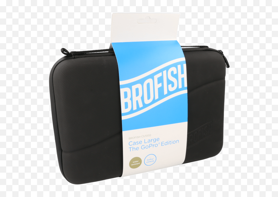 Suitcase Brofish Cs7002 For Action Cameras U2013 Rubber Black - Brofish Case Large Gopro Zwart Rubber Vidéo Sacs Housses Valises Png,Gopro Logo