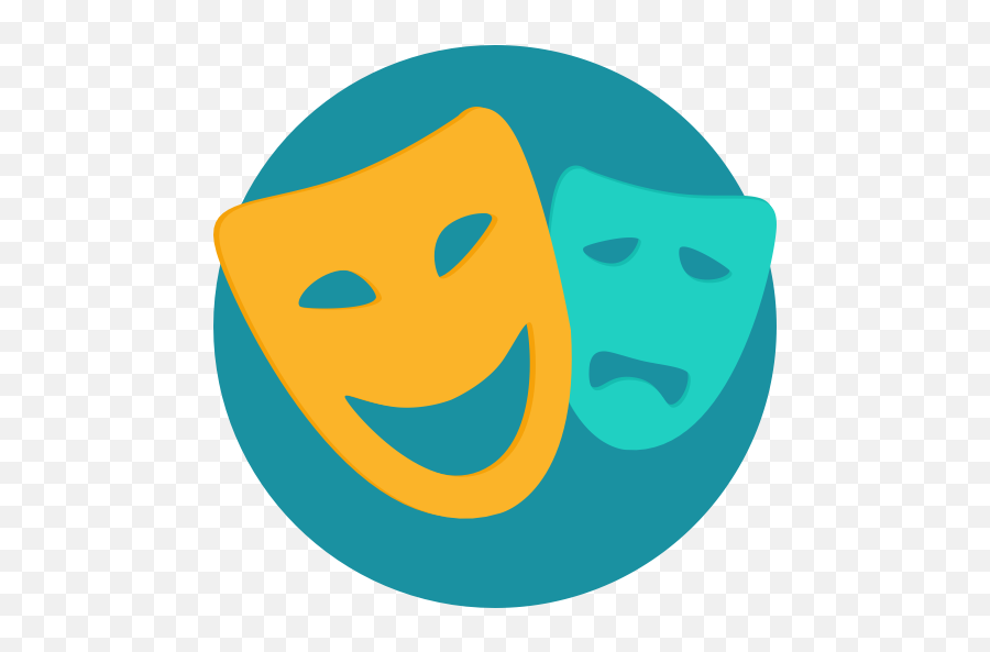 Theatre Mask Icon - Theater Png,Theater Masks Png