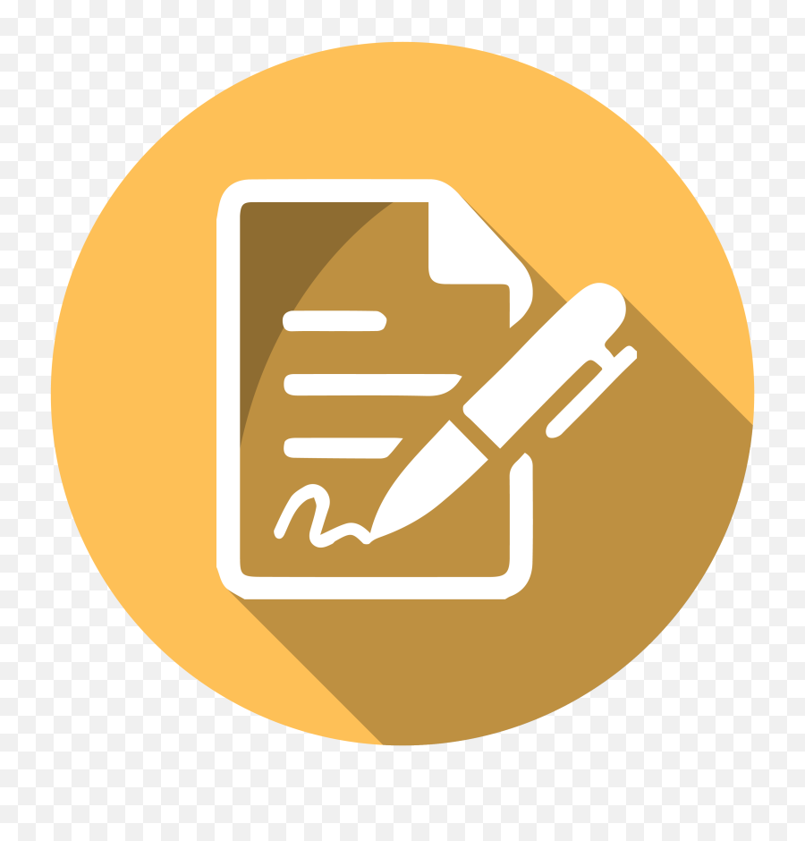 Icon Of A Piece Paper Pen - Icon Pen And Paper Png,Piece Of Paper Png