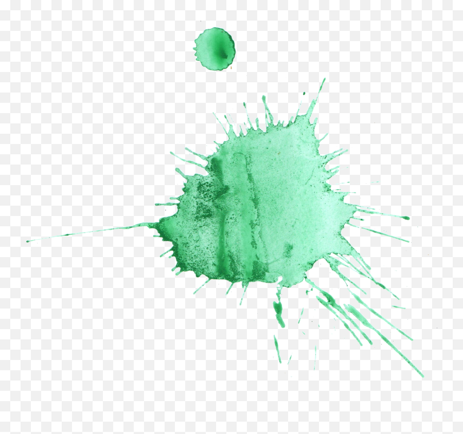 16 Green Watercolor Splatter Png Transparent Onlygfxcom - Watercolor Splash Transparent Background,Green Transparent Background