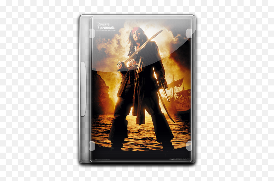 Pirates Of The Caribbean Curse Black Pearl V2 - Poster Pirates Of The Caribbean Jack Sparrow Png,Pirates Of The Caribbean Png