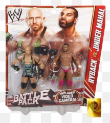 Ryback U0026 Jinder Mahal Battlepack Series 22 - Müllner Versand Wwe Ryback Toys Png,Jinder Mahal Png