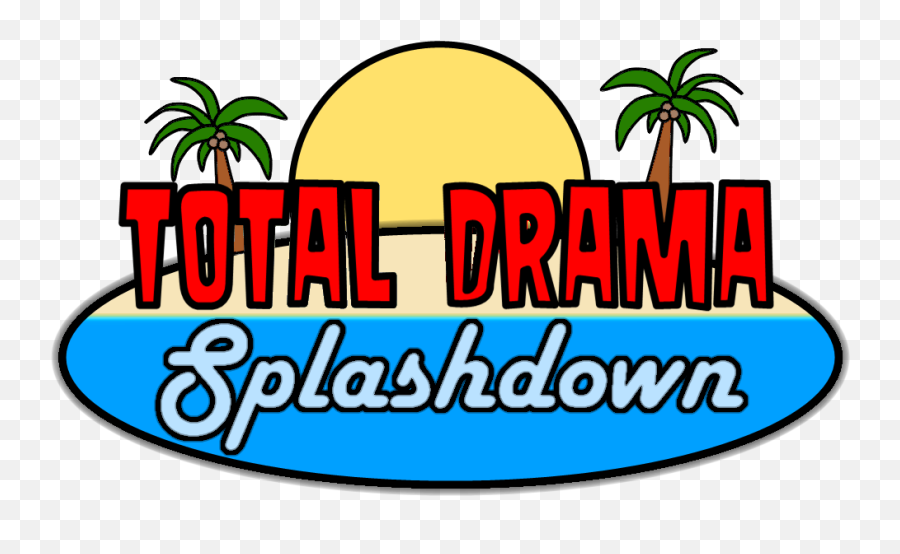 Total Drama Splashdown Logo Sticker - Total Drama Logo Png,Total Drama Logo