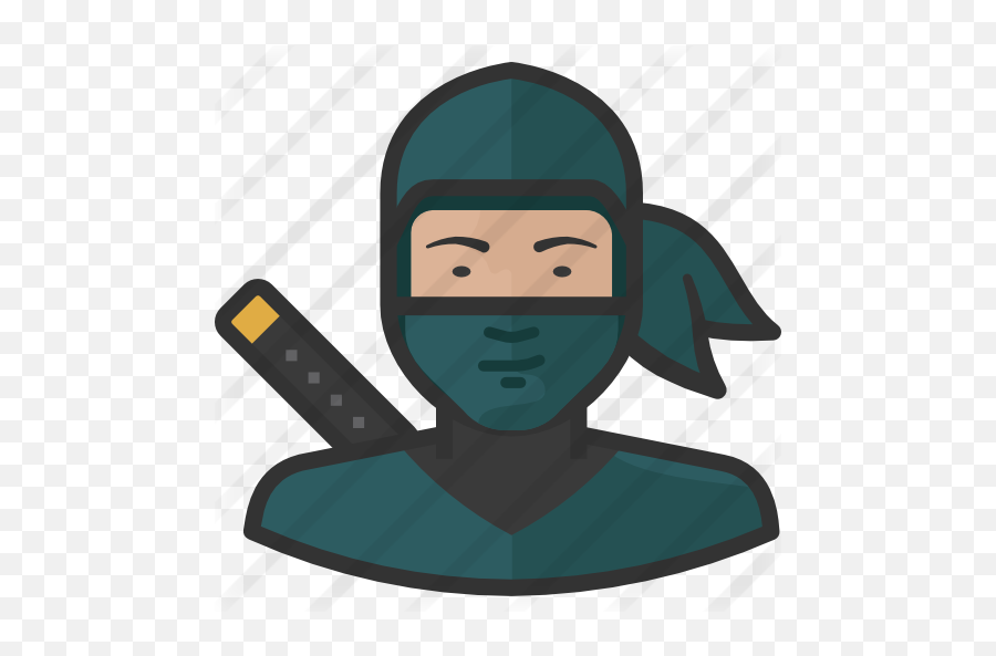 Ninja - Free Social Icons Icon Ninja Avatar Png,Ninja Face Png