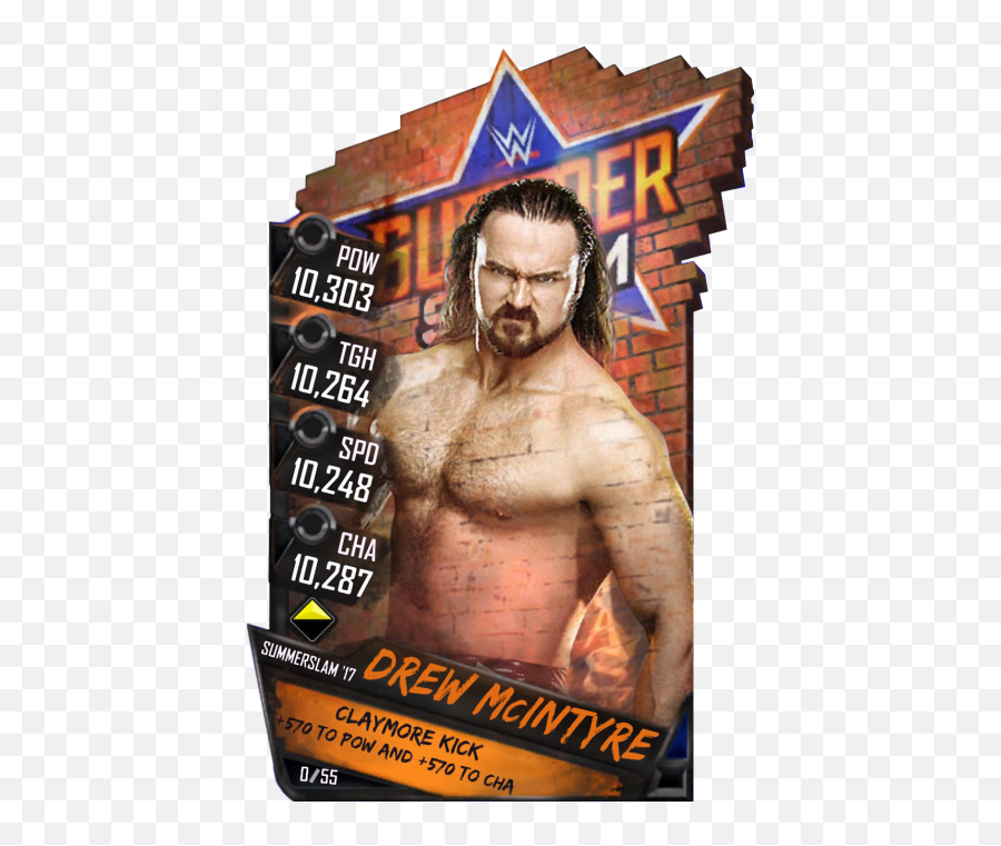 Drew Mcintyre - Alexa Bliss Wwe Supercard Png,Drew Mcintyre Png