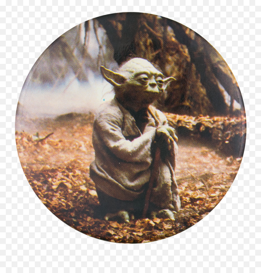 Yoda Star Wars Busy Beaver Button Museum - You Look At The Dark Side Careful You Must Be For The Dark Side Looks Back Png,Yoda Transparent