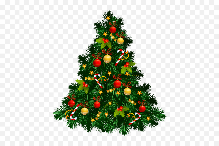 Beautiful Christmas Tree Decorations Png Image Free Download - Christmas Tree,Christmas Decorations Png