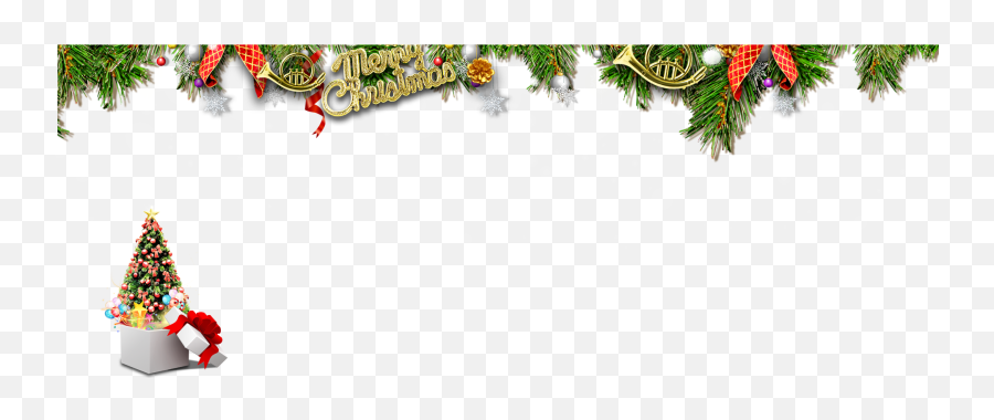 Christmas Tree Ornament Santa - Christmas Background Png Free Download,Christmas Backgrounds Png