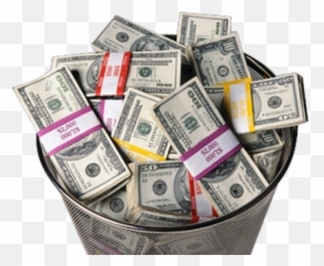 Download Tax Boardu0027s Furniture Bill Skyrockets - Money In Money In A Trash Can Png,Trash Can Transparent Background