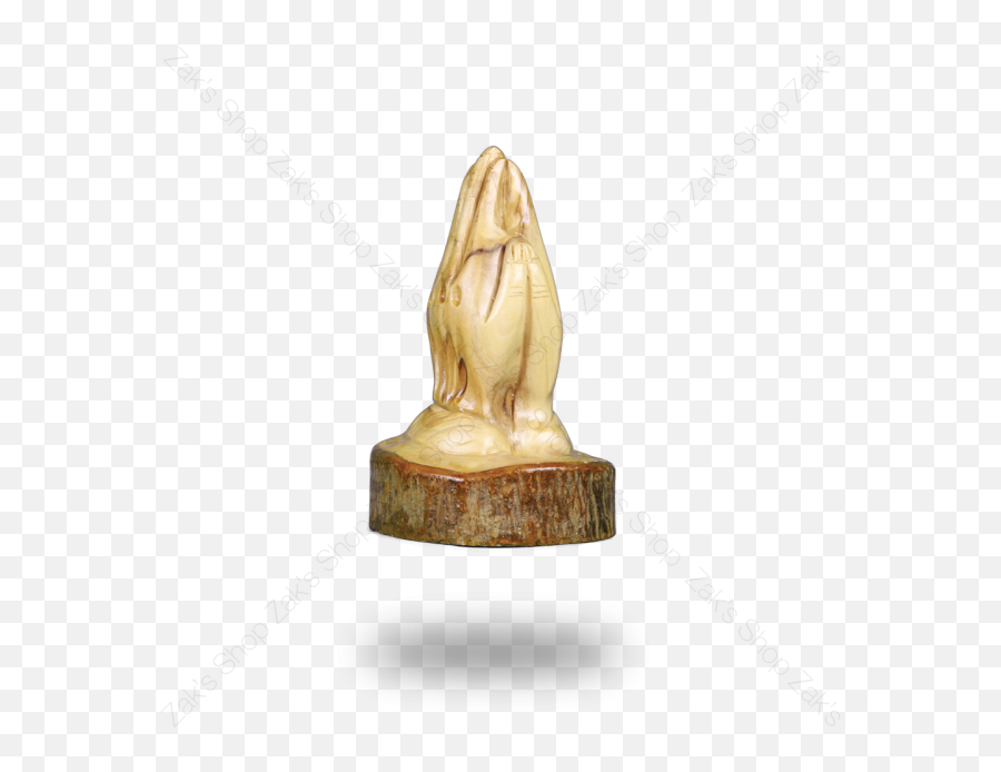 U0027praying Handsu0027 Olive Wood Standing - Made In Bethlehem 25 Bronze Sculpture Png,Praying Hands Transparent