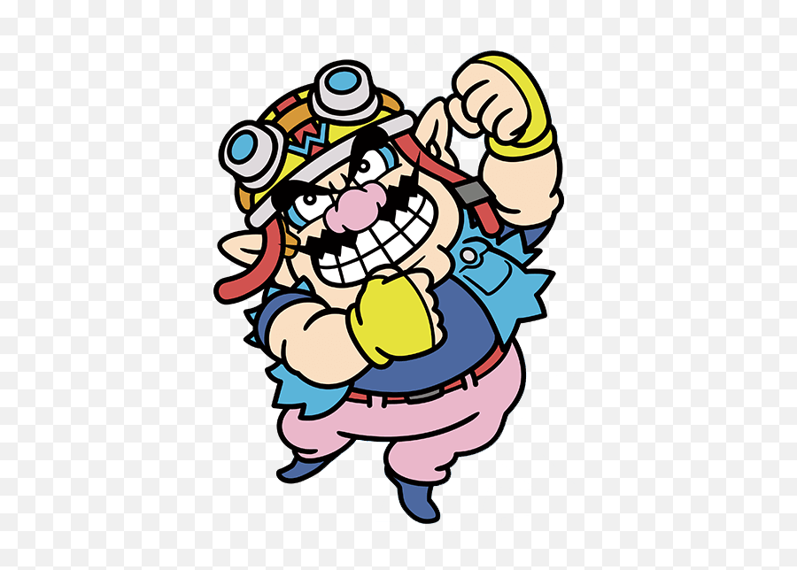 Classic Video Games Game Art - Warioware Gold Wario Png,Wario Png