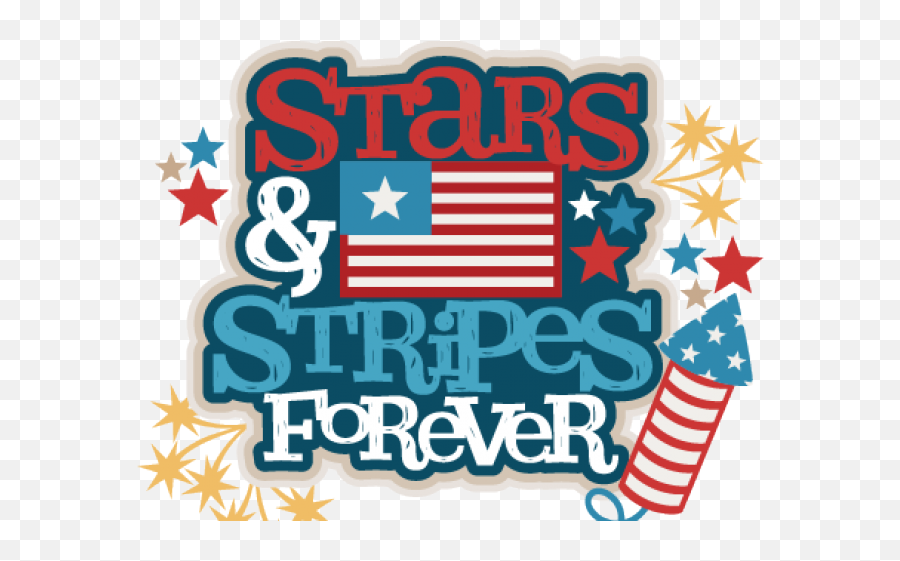 Independence Day Clipart Stars And - Clip Art Png,Stars And Stripes Png