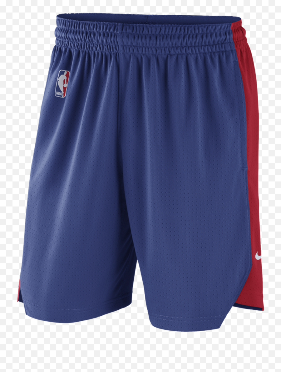 Detroit Pistons Menu0027s Nike Practice Short Png Logo