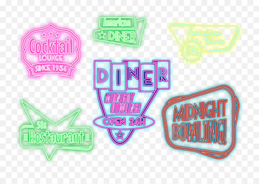 Neon Cocktail Lounge Sign - Free Image On Pixabay Clip Art Png,Neon Sign Png