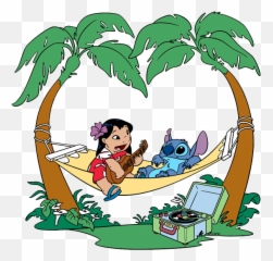 Download Nani Surfing Lilo Stitch - Lilo And Disney Lilo And Stitch Png,Lilo And Stitch Png