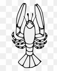 Lobster - Traceable Heraldic Art Big Png,Lobster Png