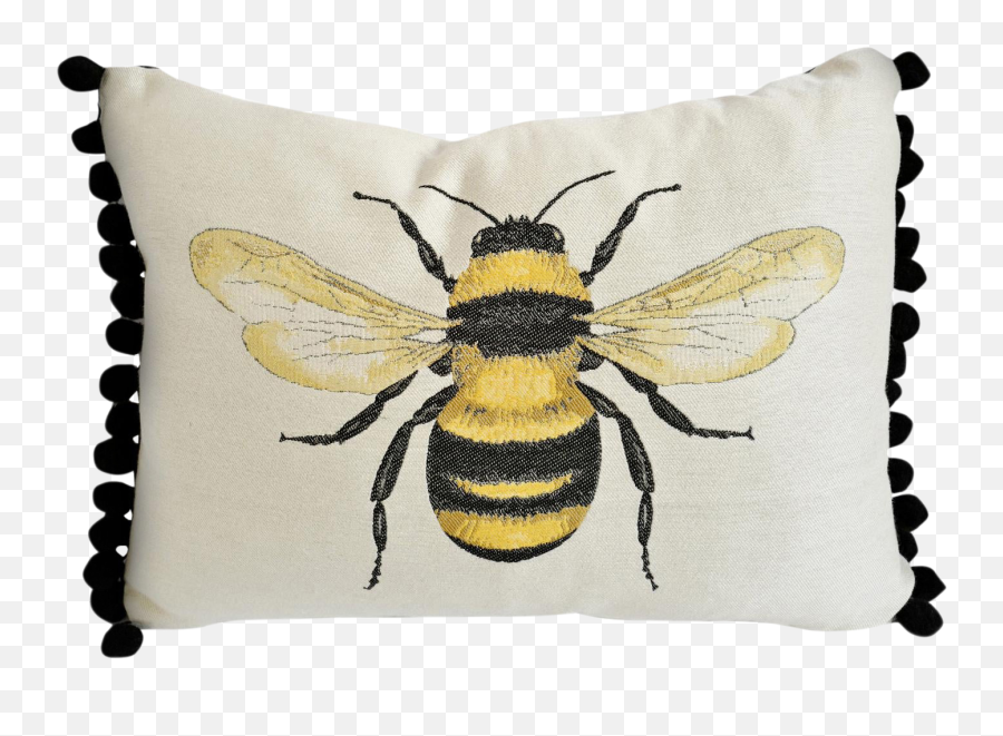 Bumble Bee Pillow - Bee Pillow Png,Transparent Bee