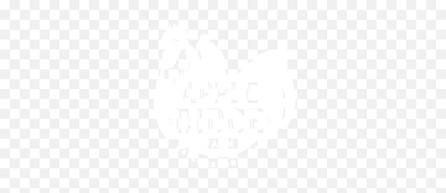 Apple Ridge Farm Png White Logo