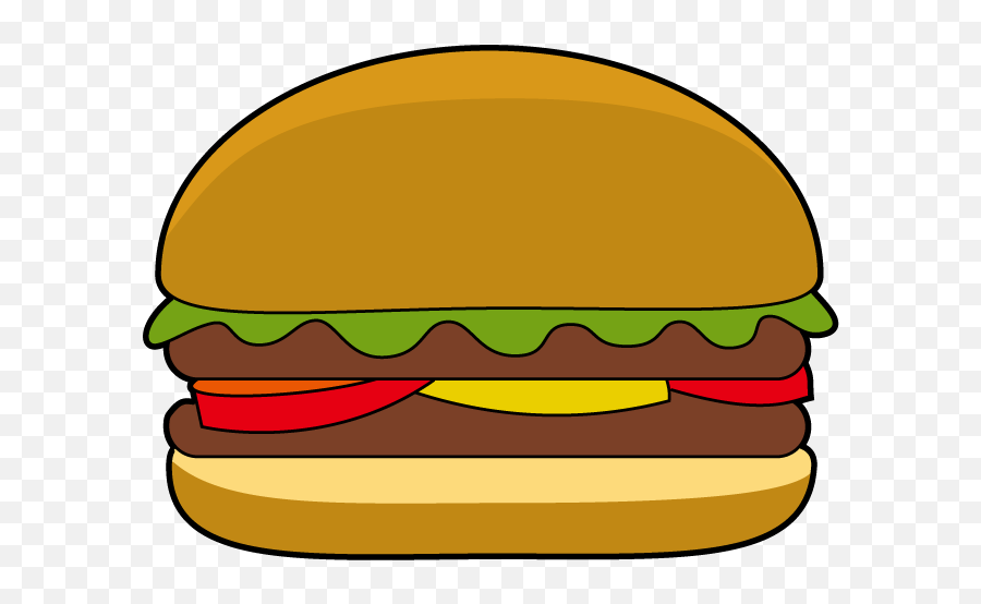 Hamburger Burger Clipart Kid 3 - Clipartingcom Transparent Background Burger Clipart Png,Hamburgers Png
