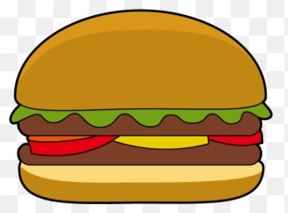 Hamburger Burger Clipart Kid 3 - Clipartingcom Transparent Background Burger Clipart Png,Hamburgers Png