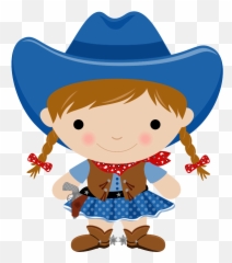 Cowboy E Cowgirl - 2cowgirlpng Minus party Clipart Transparent Background