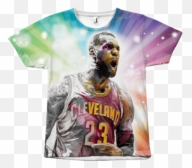 Download Hd Lebron James Cleveland Cavaliers American - Poster De png