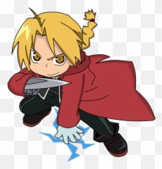 Download Chibi Edward Elric Png Image - Fullmetal Alchemist Brotherhood Edward Chibi,Edward Elric Png
