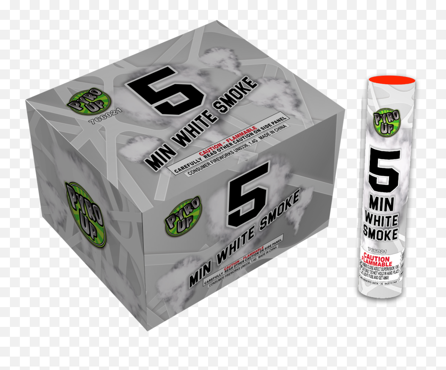 5 Minute Smoke Pyro Junkie Fireworks - Cardboard Packaging Png,White Smoke Transparent