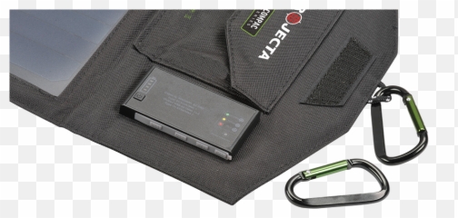 15w Personal Folding Solar Panel With Power Bank U2014 Projecta - Messenger Bag Png,Panel Png