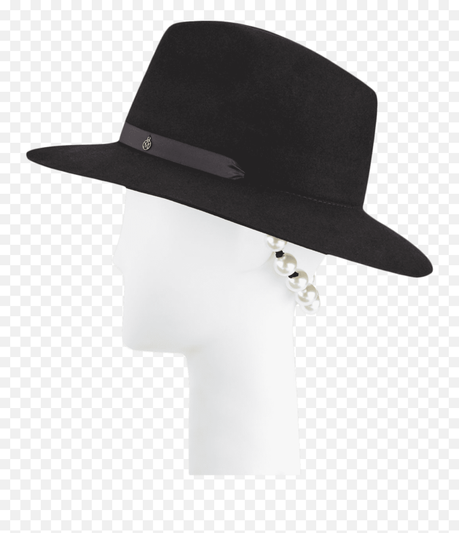 Camila Gangsta Pearls Fedora Hat - Cowboy Hat Png,Fedora Transparent