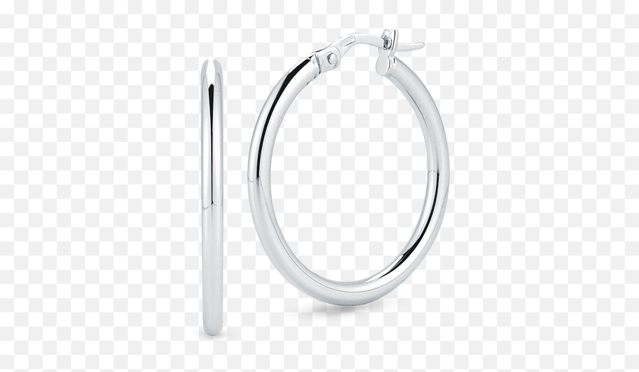 Small Round Hoop Earrings - Solid Png,Hoop Earrings Png