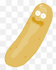 Download Golden Pickle Rick - 160 X 128 Pixels And Morty png