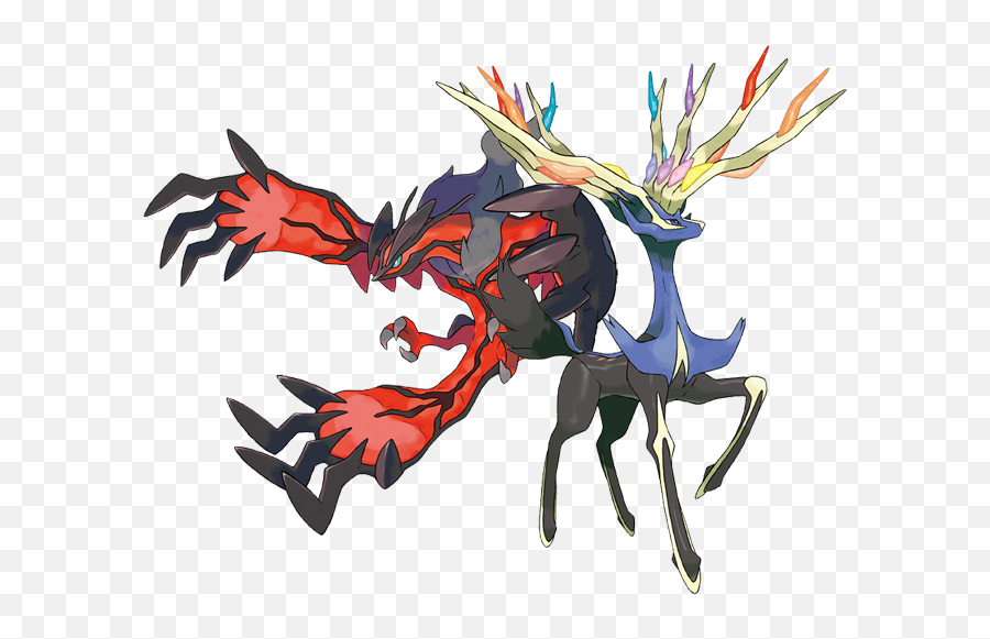 Pokemon Xerneas And Yveltal Png