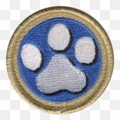 Paw Print Scout Patrol Patch Png Blue Logos