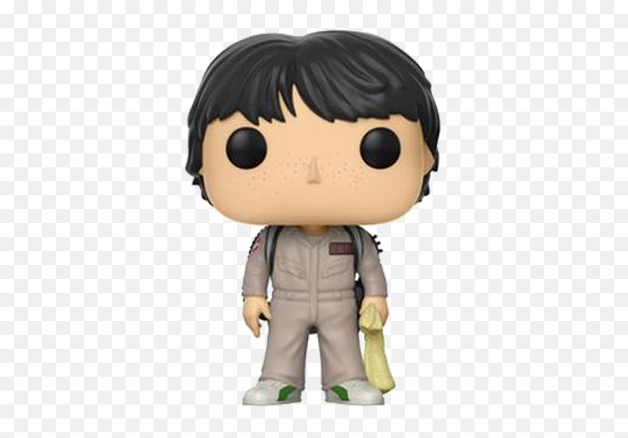 Download Mike Ghostbuster Pop Vinyl Figure - Funko Pop Stranger Things Funko Pops Ghostbusters Png,Funko Pop Png