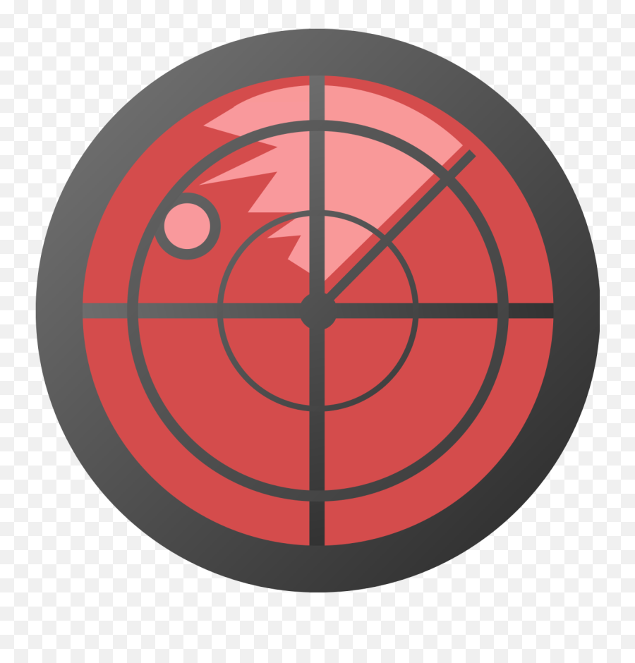 Radar Icon Red - Vertical Png,Radar Icon Vector