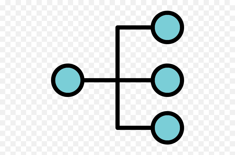 Branch Company Flow Chart Group Line Node Structure Icon - Branch Chart Icon Png,Branch Png
